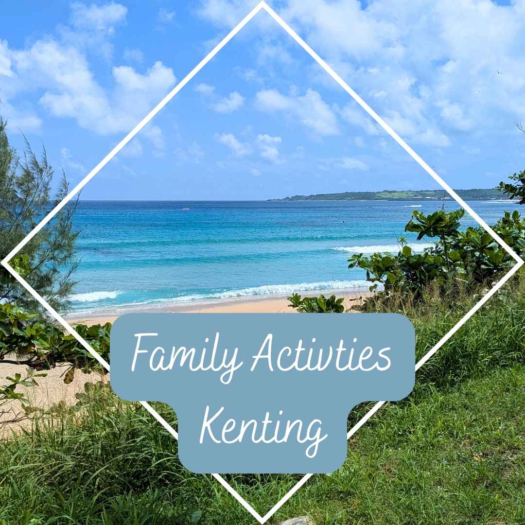 Scenic beach with turquoise water and blue sky in Kenting, Taiwan – guide to the best family activities