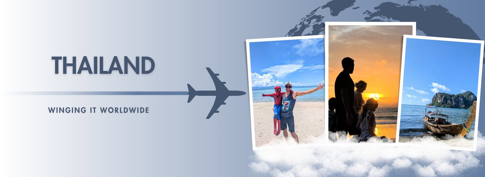 Thailand family travel banner - Winging It Worldwide