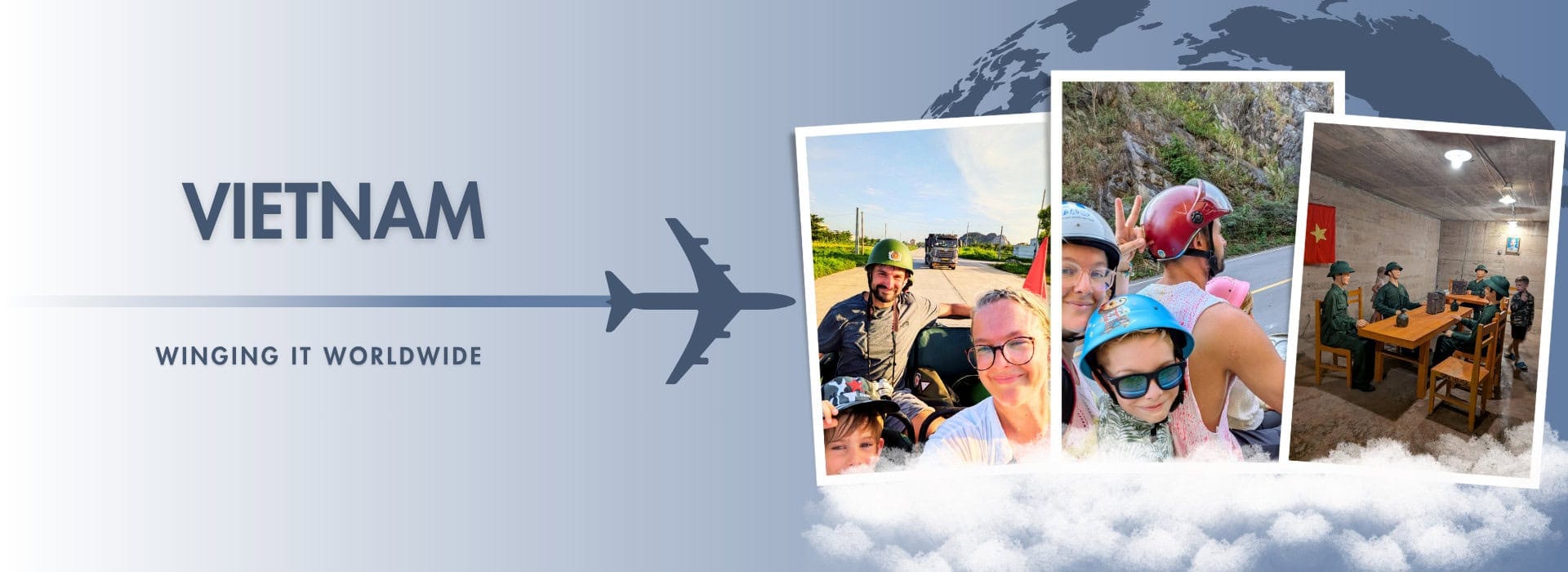 Vietnam family travel banner